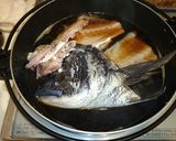 黒鯛 (チヌ)半身でムニエルとあら煮作り方8写真
