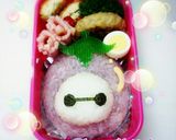 簡単キャラ弁❃ベイマックス♡りんご作り方9写真