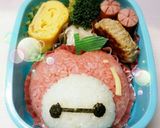 簡単キャラ弁❃ベイマックス♡米ナス作り方7写真