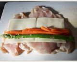 春野菜の照り焼きチキンロール作り方4写真