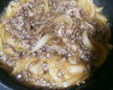 ＊お弁当にぴったり！簡単新たま牛丼＊作り方3写真