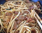 こてっちゃん焼うどん作り方4写真