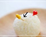 まんまる♪にわとりちゃん＊キャラ弁作り方4写真