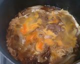 簡単！新ごぼうの牛丼(*´∇｀*)作り方4写真