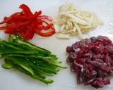 簡単！青椒肉絲☆チンジャオロース作り方1写真