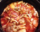 ハーブ鶏のトマト煮込み作り方5写真