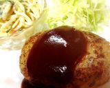 ダイエットに! ふわふわの豆腐バーグ作り方7写真