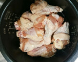 ～炊飯器で簡単～柚子風味の手羽元作り方5写真