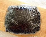 キャラ弁＊簡単♪蜜蜂くんデコおにぎらず作り方4写真