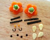 キャラ弁＊簡単♪蜜蜂くんデコおにぎらず作り方7写真