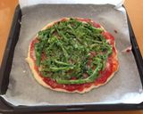 春のランチに♪菜の花ピザ作り方7写真