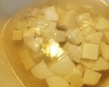 豆腐とかぶの味噌汁作り方3写真