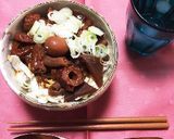 あんにゃのどて丼♡作り方4写真