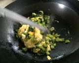 ふんわり。野沢菜チャーハン作り方2写真