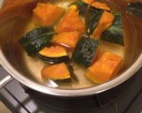 ほっこり♡かぼちゃと鶏そぼろの煮物作り方2写真