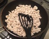ほっこり♡かぼちゃと鶏そぼろの煮物作り方3写真