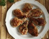 手羽元で＊揚げないヘルシーフライドチキン作り方6写真