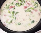 ベーコンとブロッコリーのクリームパスタ作り方6写真