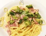 ベーコンとブロッコリーのクリームパスタ作り方8写真