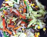 味噌バター☆ごはん進む！野菜炒め作り方6写真