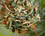 葉っぱも食べる葉玉葱で♪チヂミ作り方7写真