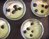 ジャーで作る抹茶の2色スフレチーズケーキ作り方8写真