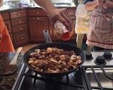 チューリッヒ風子牛のクリーム煮作り方6写真