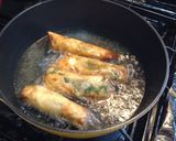 塩鶏、カット野菜を使ってカンタン春巻き作り方5写真