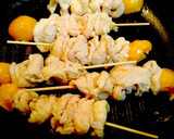 節約★絶品【鶏皮と冷凍卵の焼き鳥】^^♪作り方4写真