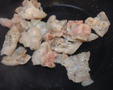 豚こまとしし唐のマヨネーズ炒め作り方1写真