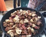 チューリッヒ風子牛のクリーム煮作り方5写真