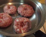 きのこソースの煮込みハンバーグ作り方3写真
