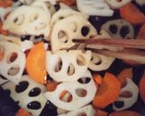 人参とれんこんの簡単！きんぴら作り方6写真