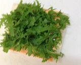 わさび菜とチェダーチーズのサンド作り方5写真