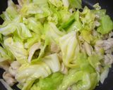 鶏皮とキャベツの甘辛コチュジャン炒め作り方4写真