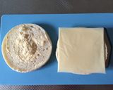 イングリッシュマフィンサンド！朝食に。作り方2写真
