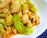 鶏皮とキャベツの甘辛コチュジャン炒め作り方7写真