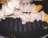 節約★絶品【鶏皮と冷凍卵の焼き鳥】^^♪作り方5写真