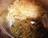 エビとアボカドのグリーンカレー作り方4写真