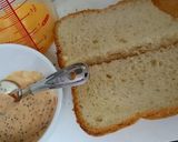 マスタード風味☆ベイクドエッグトースト作り方2写真