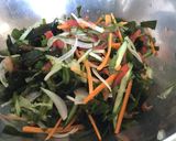 大葉が決めて♪わかめの中華風サラダ作り方7写真