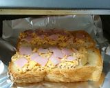 マスタード風味☆ベイクドエッグトースト作り方8写真
