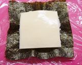 ✿ミニサイズ可愛いうさぎデコおにぎらず✿作り方2写真