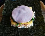 春デコ弁♪虹色おにぎらず作り方5写真