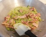 アスパラとブルーチーズのクリームリゾット作り方8写真