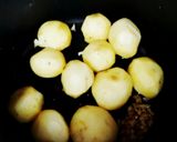 新じゃがの煮ころ～ニンニク風味作り方3写真
