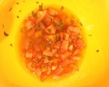 大葉とトマトの冷やしパスタ作り方6写真