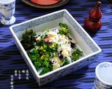 菜の花。蛸とシラス・若布の芥子酢味噌和え作り方11写真