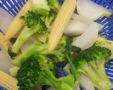 水菜とトマトのサラダ！絶品ドレッシングで作り方2写真