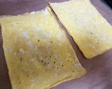 お弁当にも♪チーズオムライス風おにぎらず作り方1写真